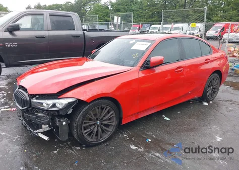 2023 BMW 330I xDrive z USA, uszkodzony, nr VIN 3MW89FF0XP8D03058